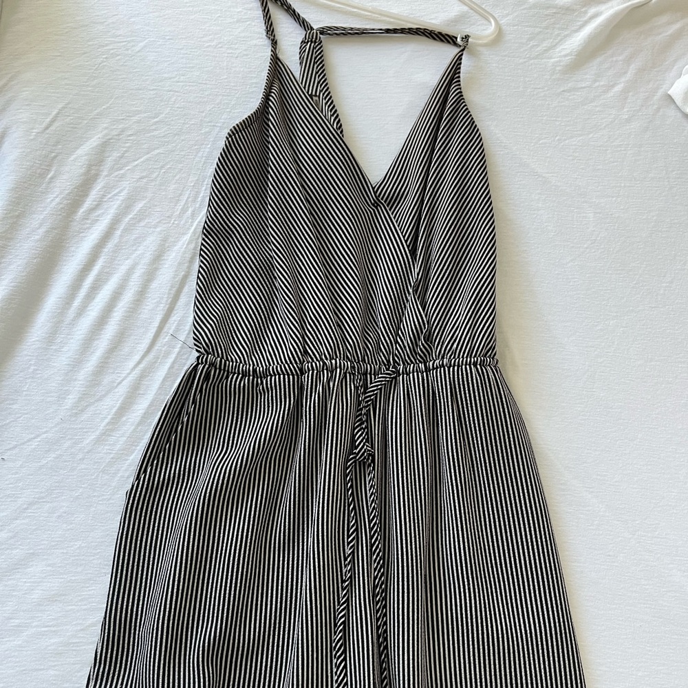 Striped Jumpsuit - Size S